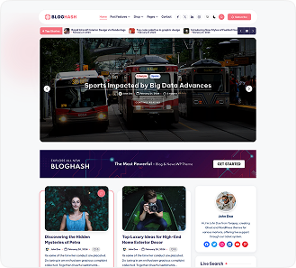 BlogHash Theme