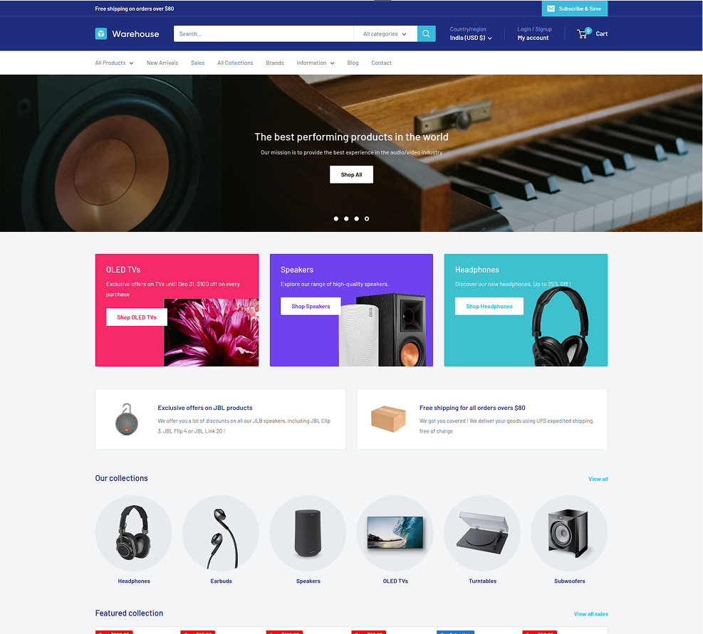 Warehouse Theme Image