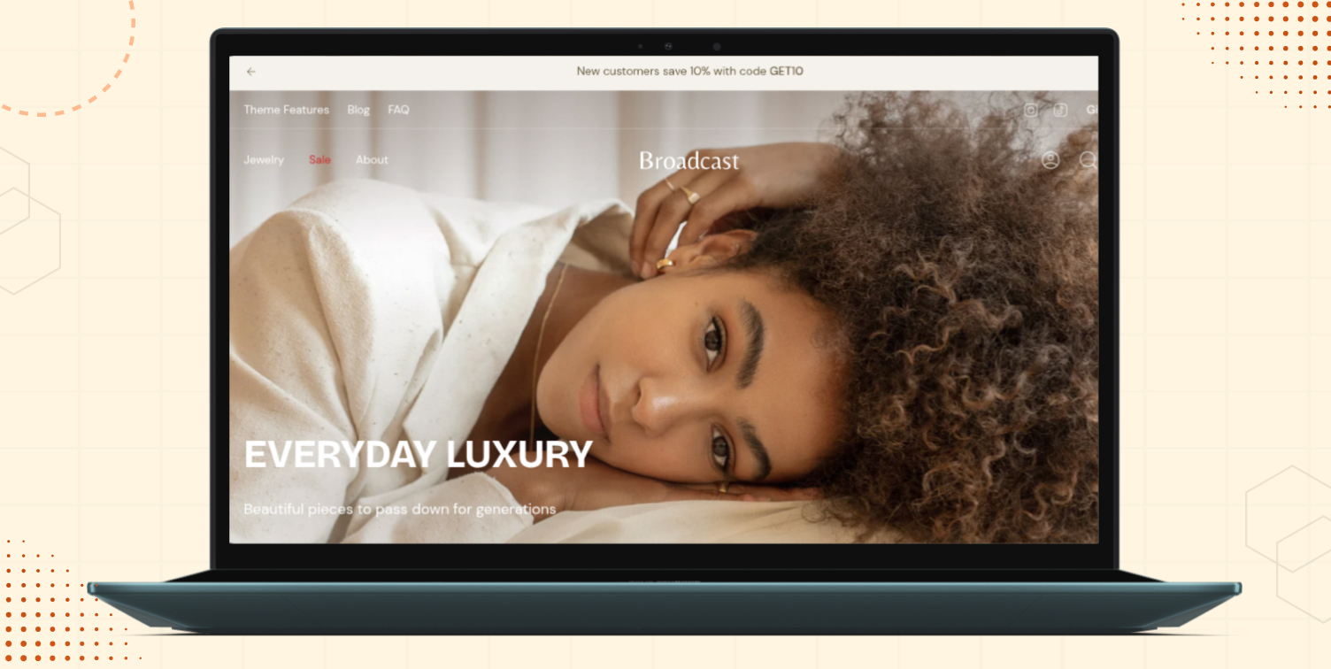 3. Broadcast – Built-In Video Support for Story-Driven Jewelry Brands Image