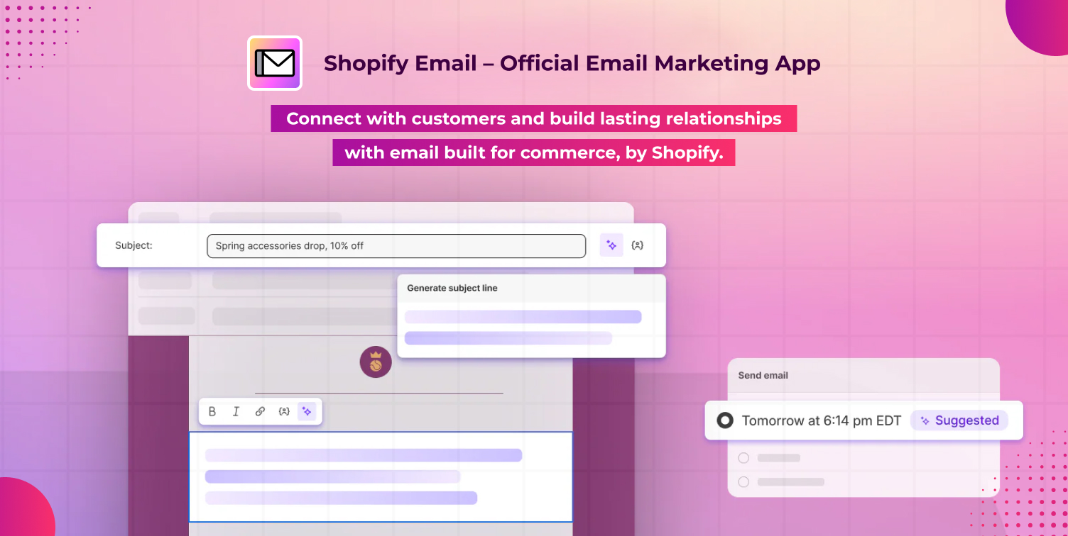 Shopify Email – Official Email Marketing App Image
