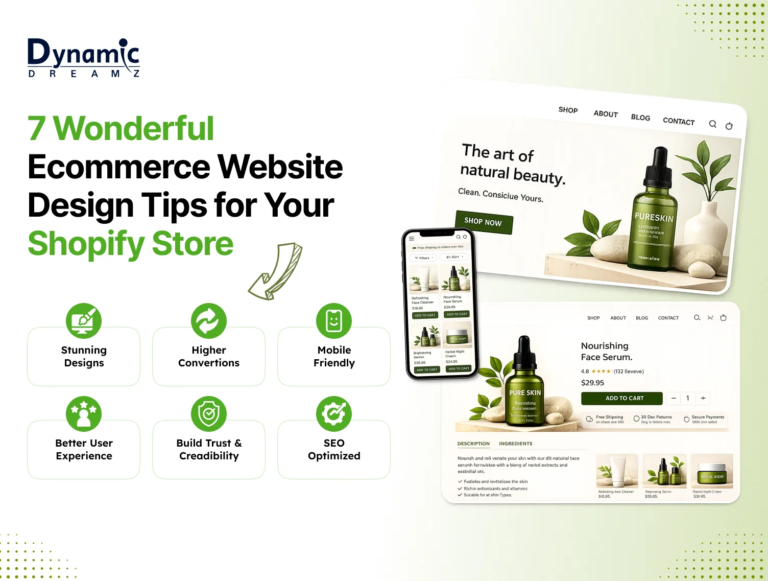 7 Wonderful Ecommerce Website Design Tips for Your Shopify Store